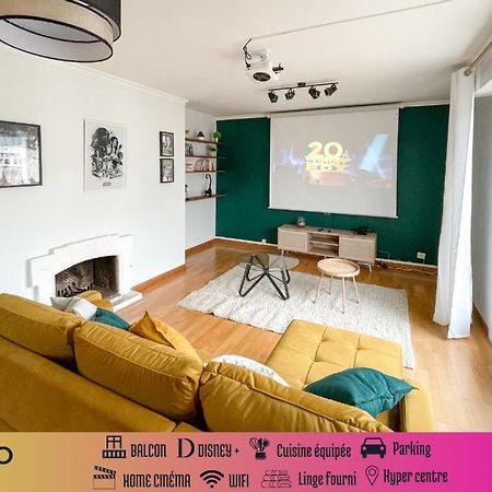 Cinema & Disney Avec Balcon & Parking En Hyper Centre Amiens Eksteriør billede